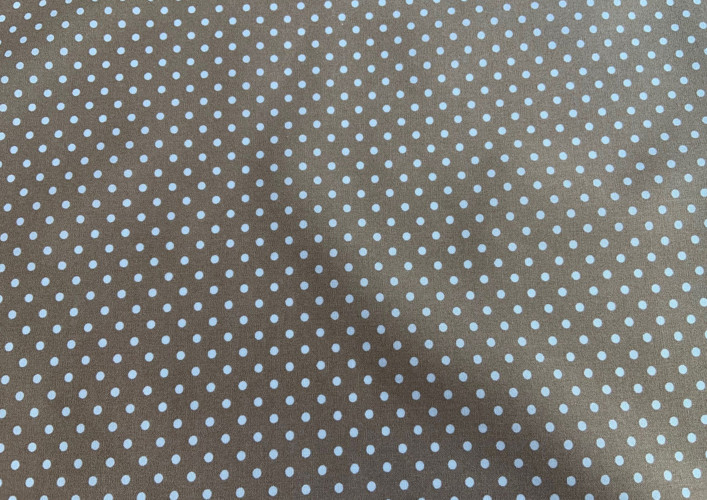 Beige polka dot 100% cotton print