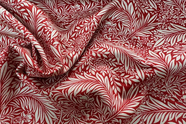 William Morris Larkspur Crimson