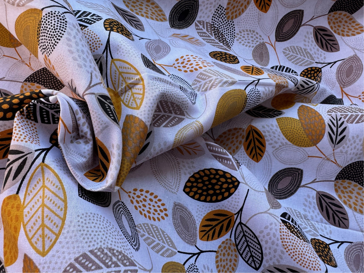 Blue paisley 100% cotton print