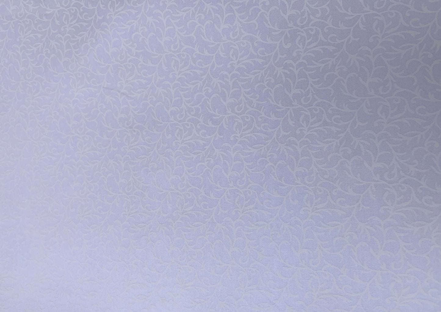 White on white, 100% cotton print