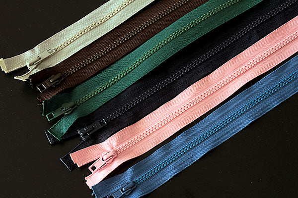 508mm 20 inch chunky open end zips