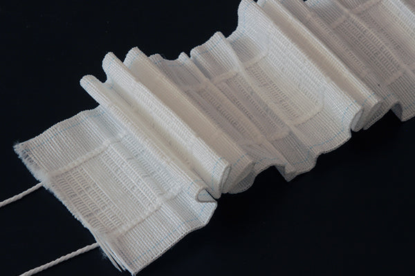 75mm (3 inch) Triple pinch pleat curtain heading tape