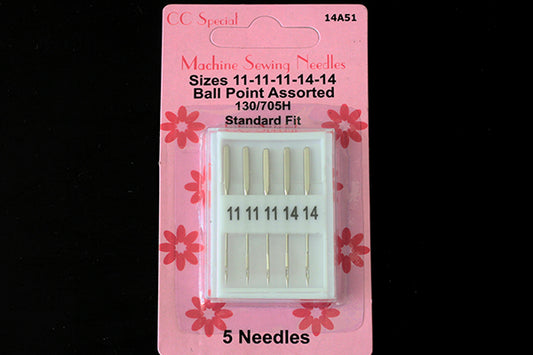 Ballpoint machine needles, assorted sizes