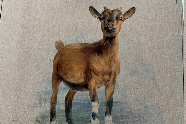 Fabric panel - Goat