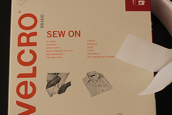 50mm (2 inch) Velcro White
