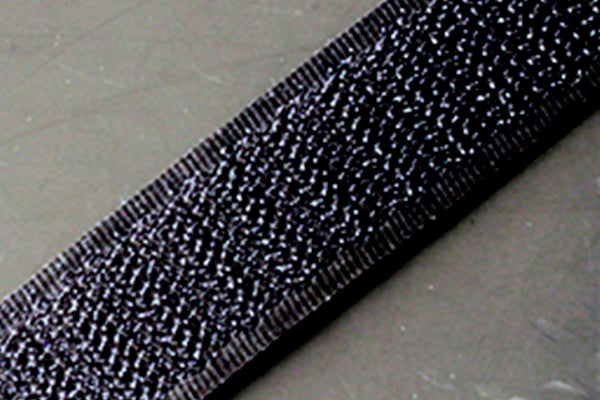 20mm (3/4 inch) hook tape, black