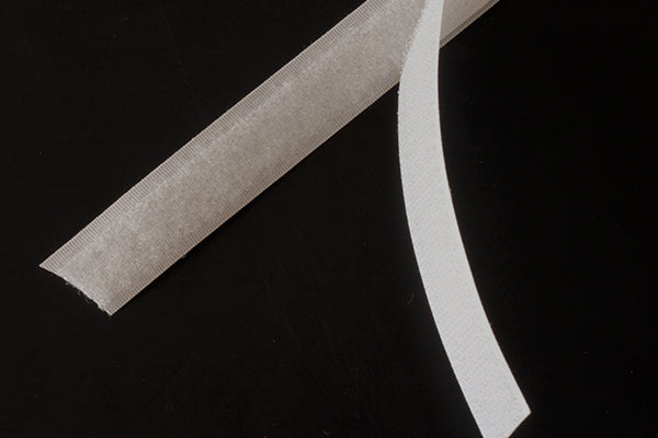 Hook & Loop tape 20mm (3/4 inch) sew in, white