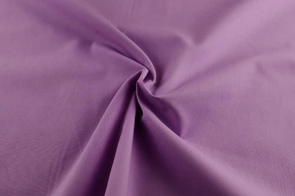 Plain dyed poly cotton lilac