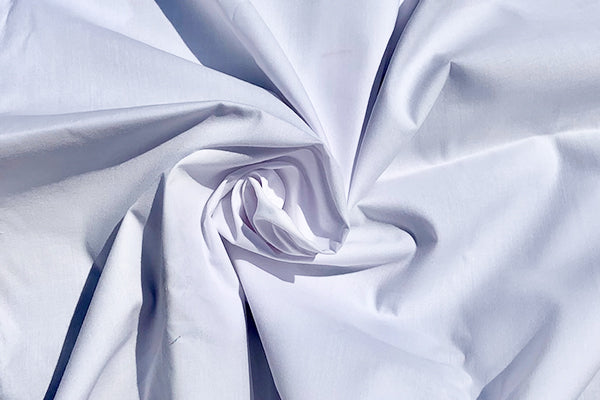 Plain dyed poly cotton white