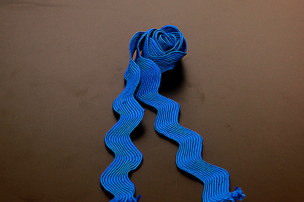 Wide ric rac, blue