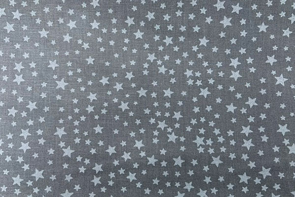 Silver star 100% cotton print