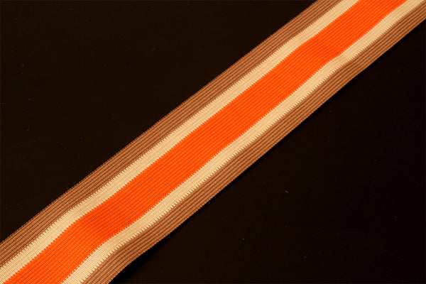 50mm (2 inch) orange & brown mesh tape