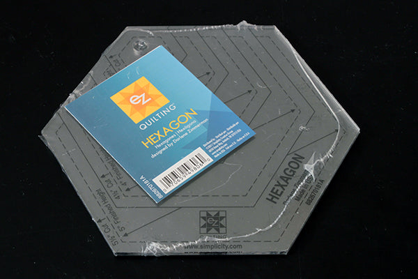 EZ Quilting Hexagon Template