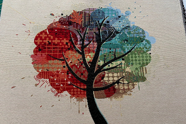 Fabric panel - Tree