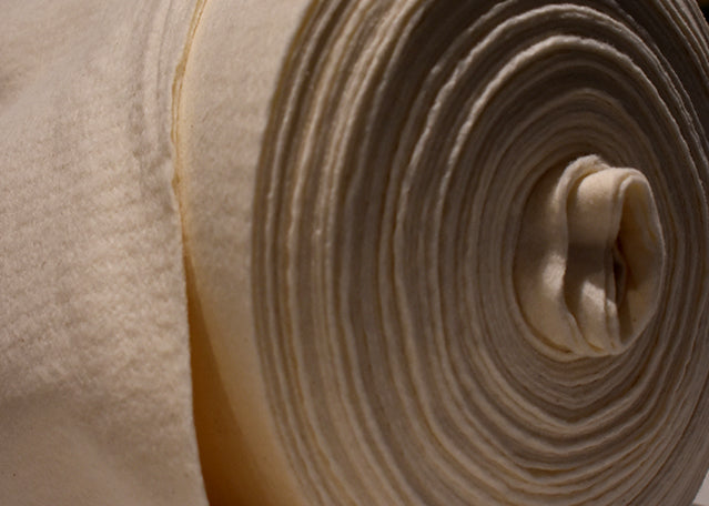 Premium 100% cotton wadding/batting by the metre