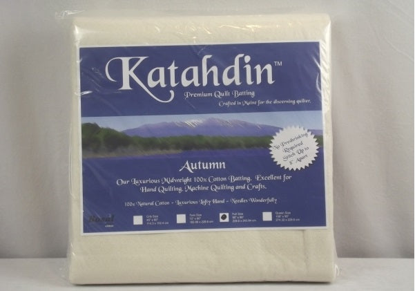 Premium cotton wadding/batting, 304.8 x 304.8 cm (120 x 120 inches)