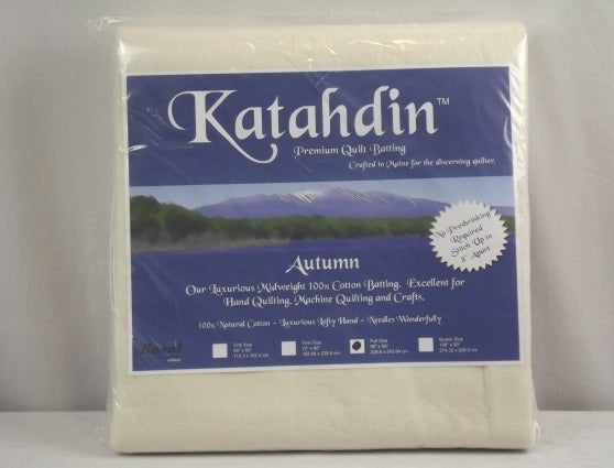 Premium cotton wadding/batting, 180 x 225 cm (72x90 inches)