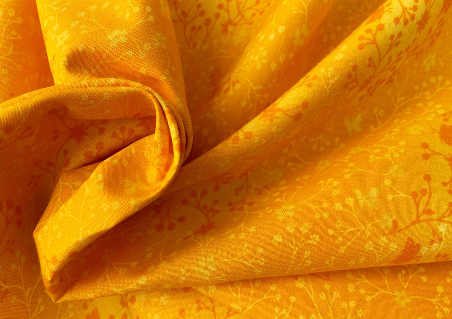 Flutter cotton Sunshine print