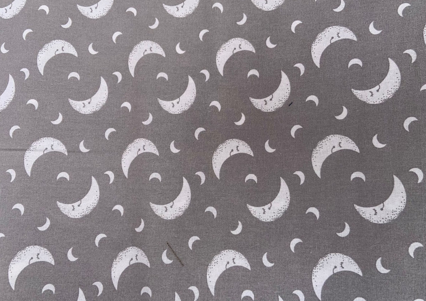 Grey moon, 100% cotton print