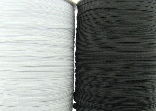 4-Cord elastic white