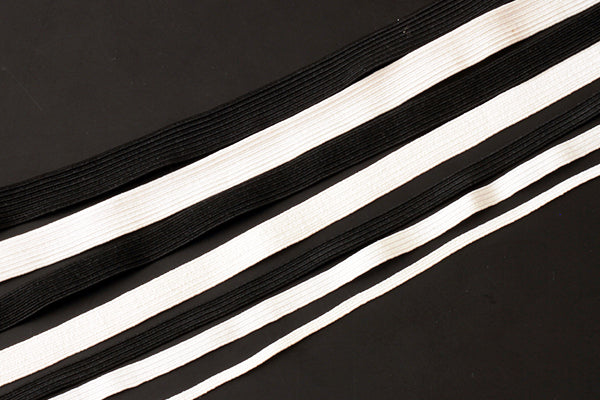 8-Cord elastic - black