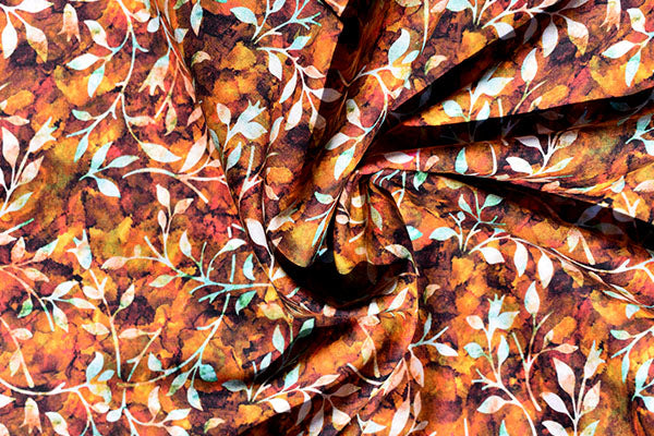 Batik Trail Brown, 100% cotton print, Crafty by Chatham Glynn