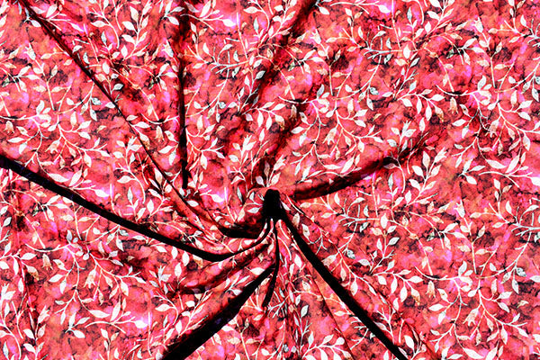 Batik Trail Red, 100% cotton print, Crafty by Chatham Glynn