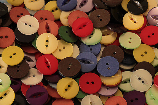 Fish eye buttons