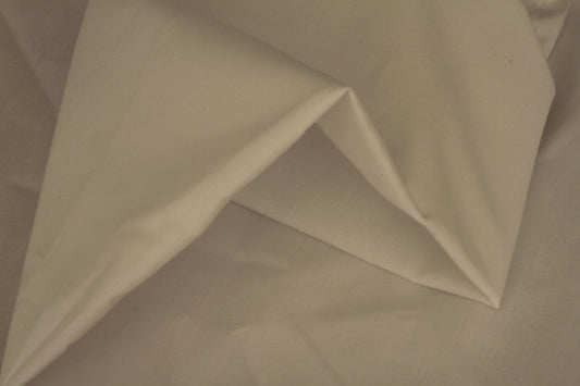 100% Cotton poplin plain dyed fabric beige