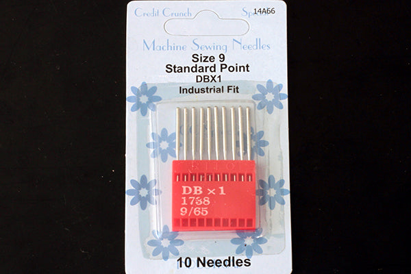 Industrial machine needles sizes 9-16