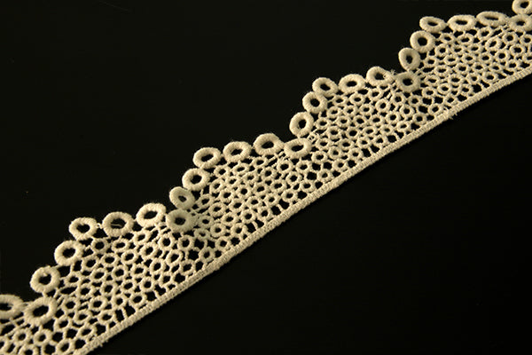 Ivory cotton lace