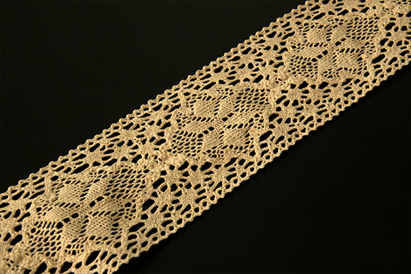 Cotton cream lace