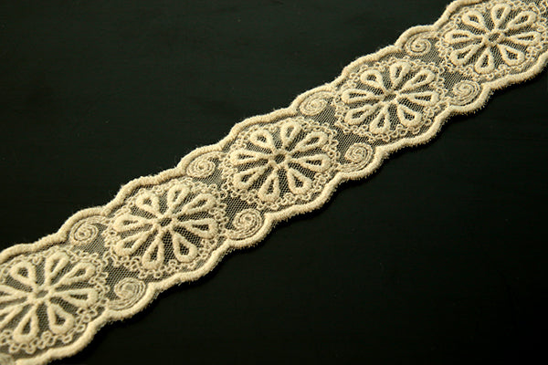 Cotton vintage cream lace