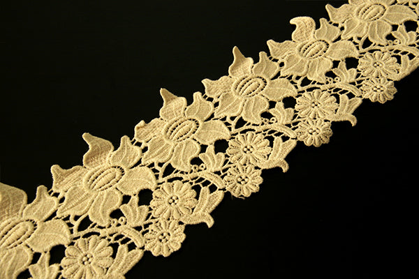 Cotton lace flower