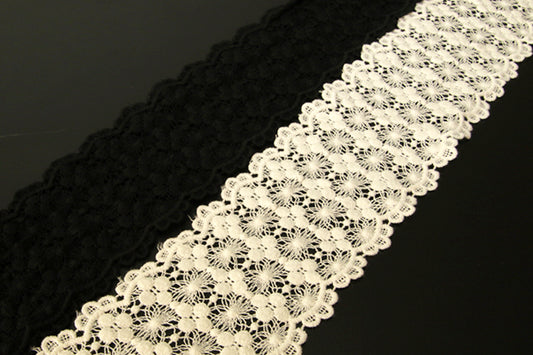 Cotton flower lace