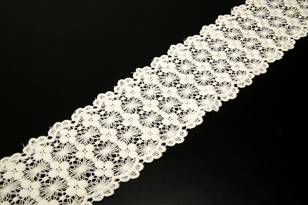 Cotton flower lace