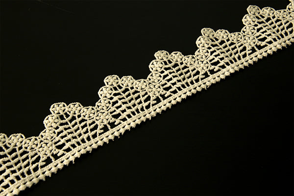 White cotton lace