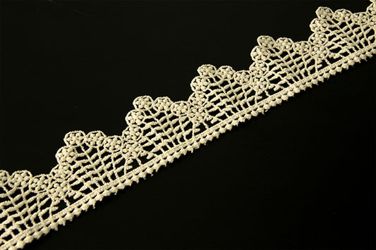 White cotton lace