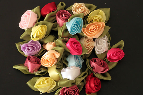 80ct Ribbon Flower Large ribbon flower β Simply Haberdashery
