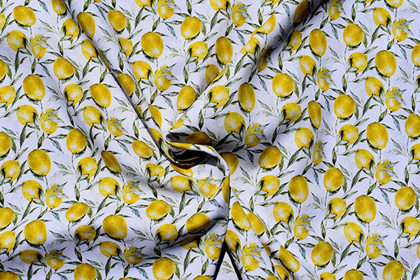 Lemons, 100% cotton print, Crafty by Chatham Glynn
