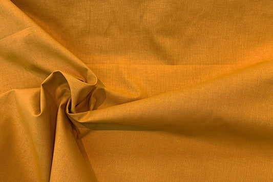 100% cotton, plain dyed Mustard