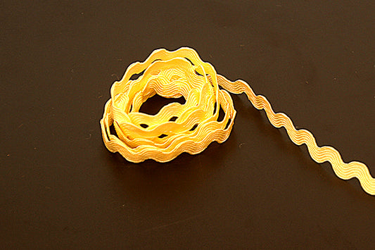 Narrow Ric Rac, lemon