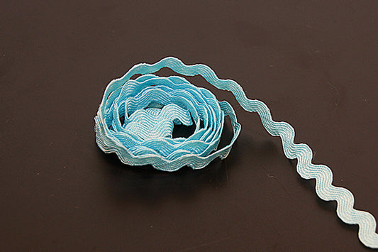 Narrow Ric Rac, pale blue