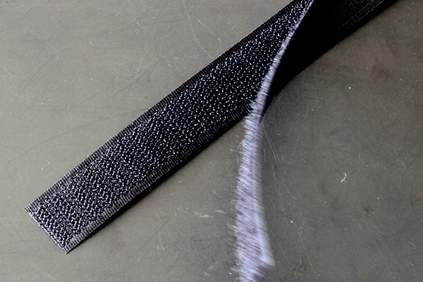Hook & Loop tape 20mm (3/4 inch) sew in, black