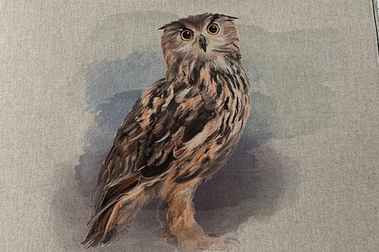 Fabric panel - Owl