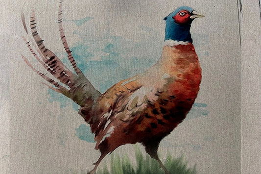 Fabric panel - Pheasant