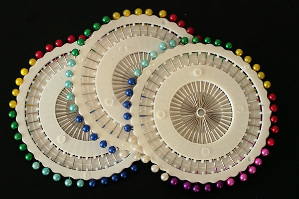 Pearl headed pin wheel – Simply Haberdashery