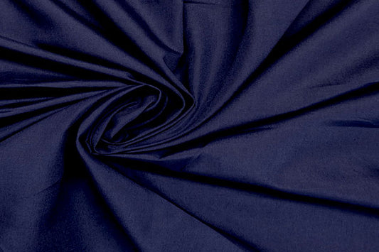 Plain dyed poly cotton navy