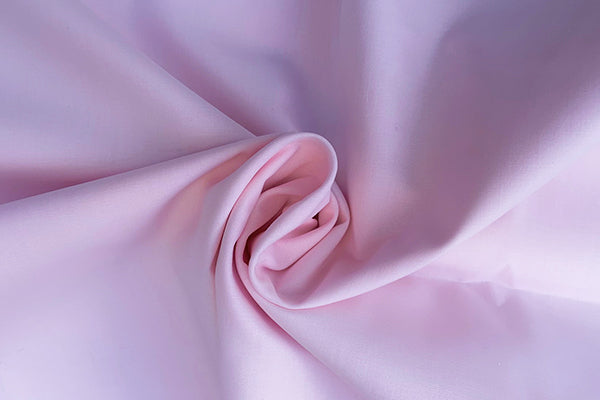 Plain dyed poly cotton Pale Pink