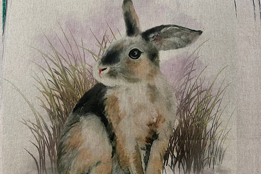 Fabric panel - Rabbit